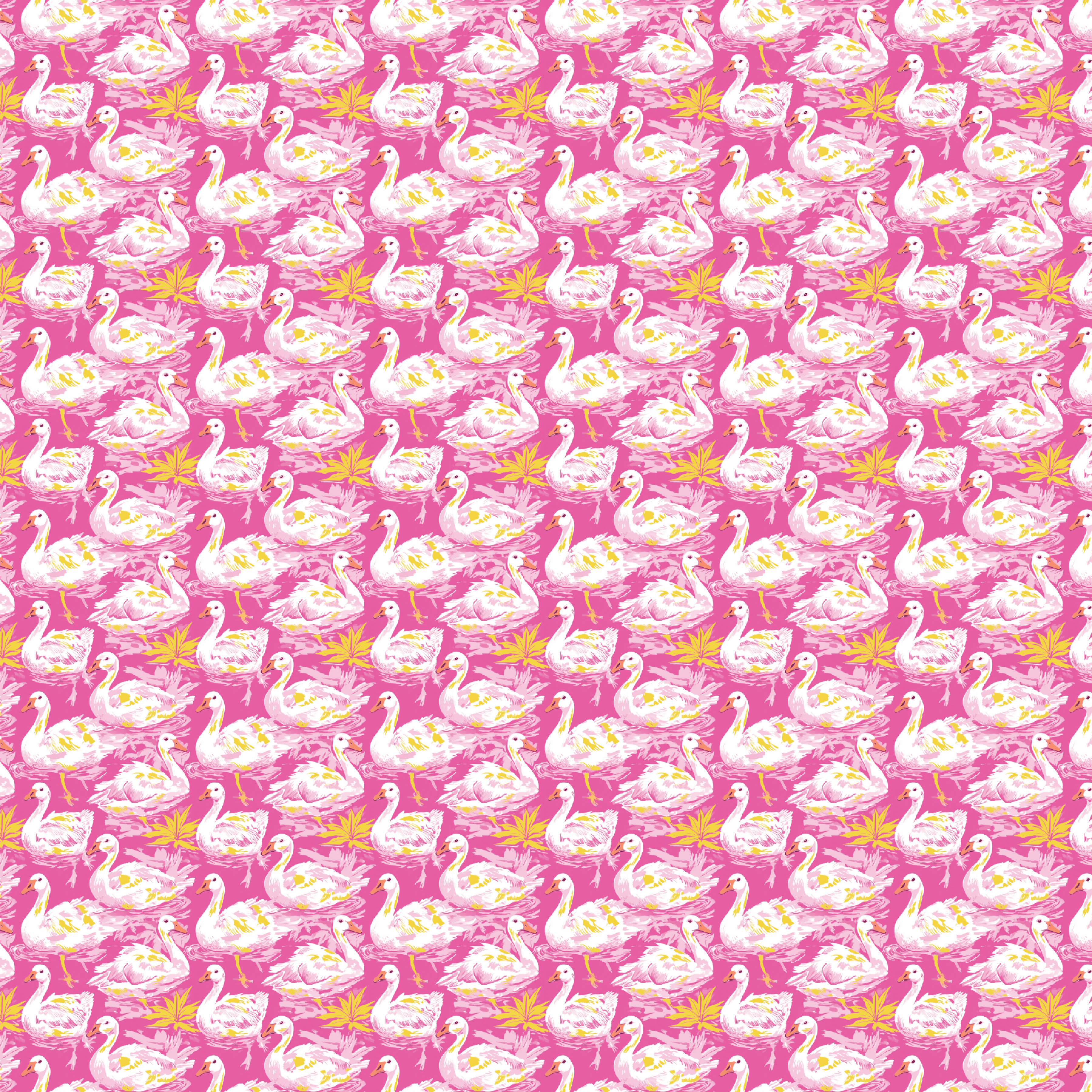 P1196 | Preppy Goose - Pink Pattern Acrylic Sheets - CMB Pattern Acrylic